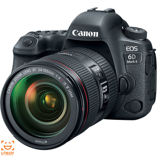 کیت دوربین dslr کانن Canon 6D Mark II 24-105 f/4 IS II