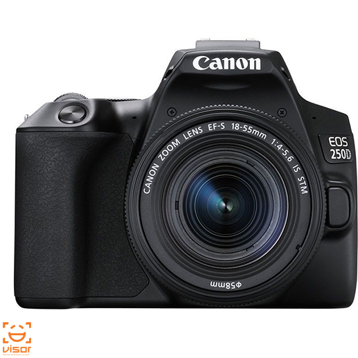 کیت دوربین dslr کانن Canon 250D 18-55 f/4-5.6 STM