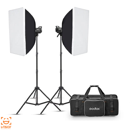 کیت فلاش استودیویی گودکس Godox MS200-V Studio Flash 2-Light