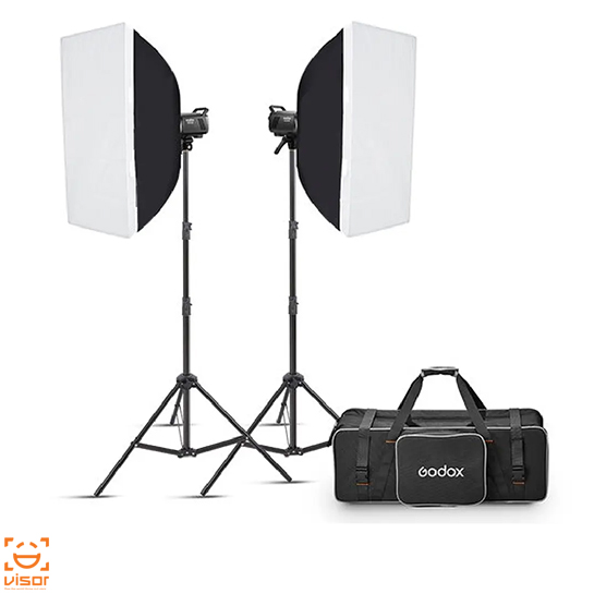 کیت فلاش استودیویی گودکس Godox MS300-V Studio Flash 2-Light