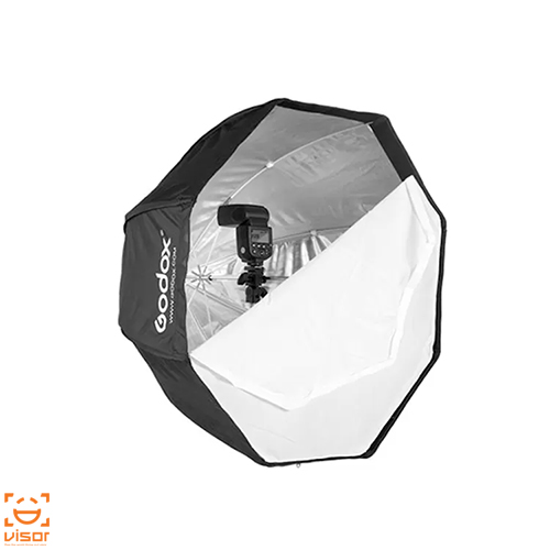 اکتاباکس چتری گودکس Godox 80cm Softbox Umbrella Brolly Reflector (for Speedlight)