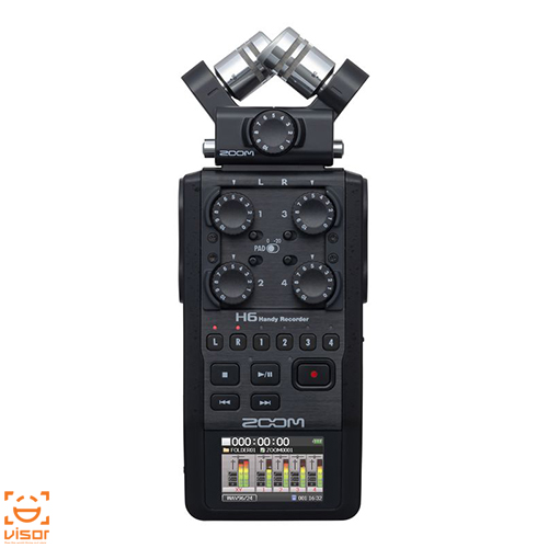 رکوردر صدا زوم ZOOM H6 Handy Recorder