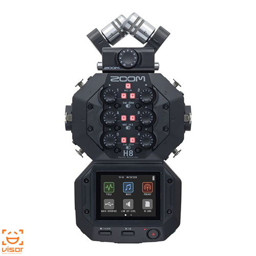 رکوردر صدا زوم  ZOOM H8 Handy Recorder