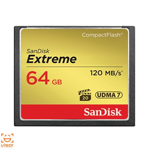 کارت حافظه CF سن دیسک Sandisk 64GB Extreme CF 800X