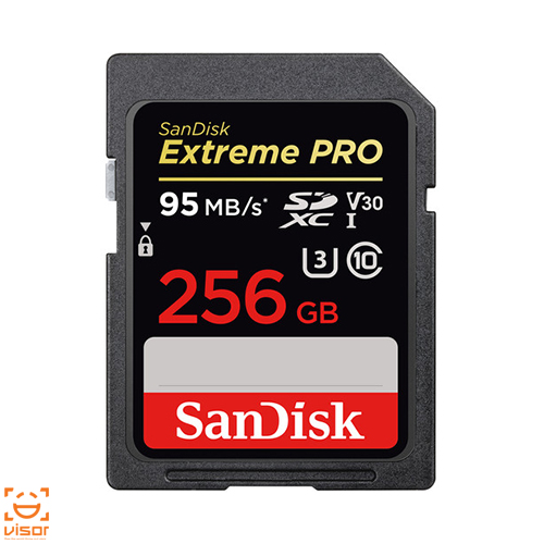 کارت حافظه SD سن دیسک Sandisk 256GB Extreme PRO UHS-I SDXC V30