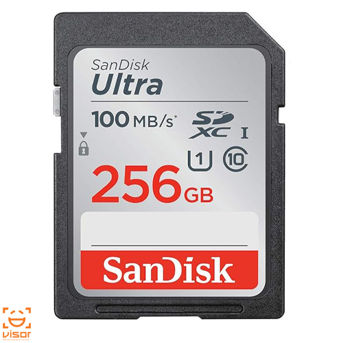 کارت حافظه SD سن دیسک Sandisk 256GB Ultra SDXC UHS-I 100MB/s