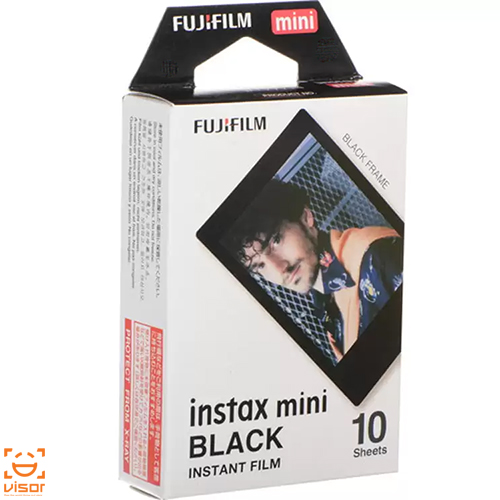 کاغذ پرینتر Fujifilm Instax Mini Black Frame Film