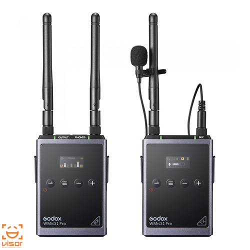 کیت میکروفون بی سیم گودگس مدل Godox WMicS1 Pro Kit 1