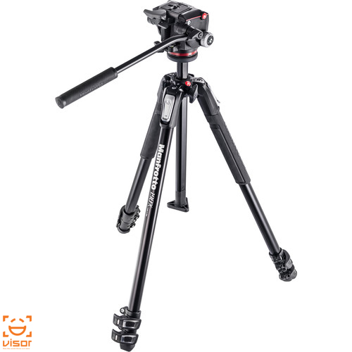 سه پایه مانفروتو Manfrotto 190X3 with MHXPRO-2W