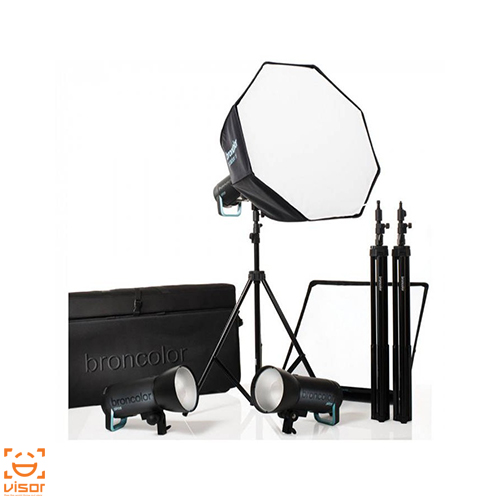 کیت فلاش بران کالر مدل Broncolor Siros 800 S WiFiRFS 2.1 Pro 3-Light Kit