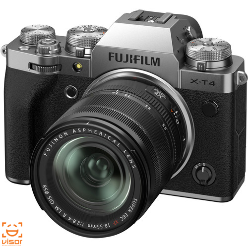 کیت دوربین فوجی فیلم FUJIFILM X-T4 with 18-55 (Silver)