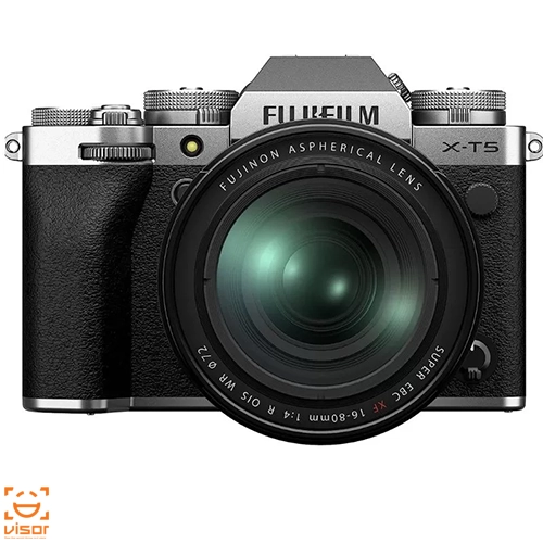 کیت دوربین فوجی فیلم FUJIFILM X-T5 with 16-80 (Silver)