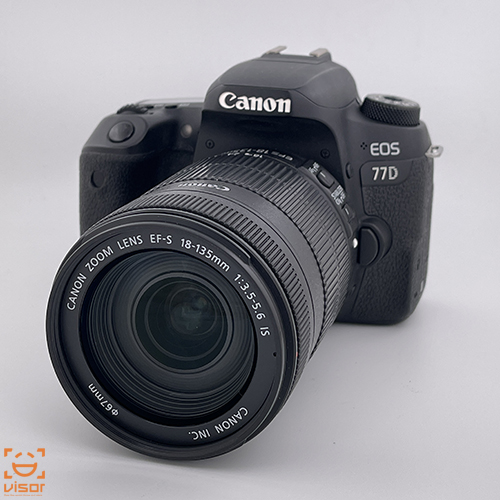 دوربین عکاسی کانن دست دوم Canon EOS 77D Kit 18-135mm f/3.5-5.6 IS STM