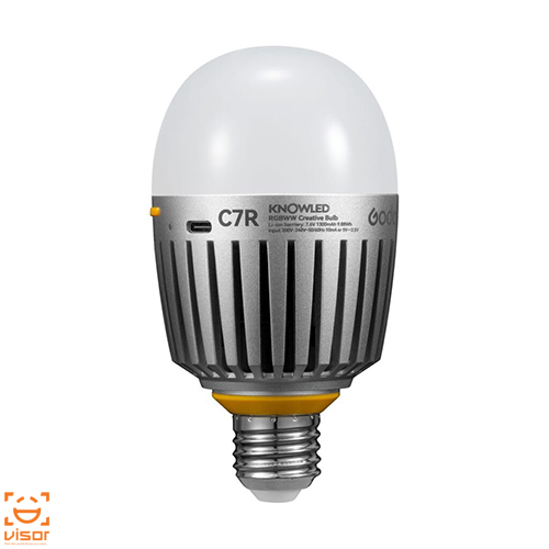 لامپ آر‌ جی‌ بی گودکس Godox C7R KNOWLED RGBWW Creative Bulb Light