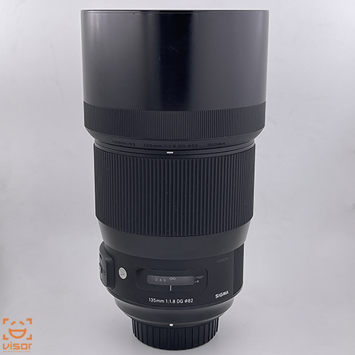 لنز سیگما دست دوم Sigma 135mm f/1.8 DG HSM Art Lens for Nikon F