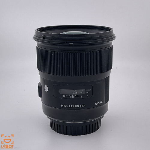 لنز سیگما دست دوم Sigma 24mm f/1.4 DG HSM Art for Canon