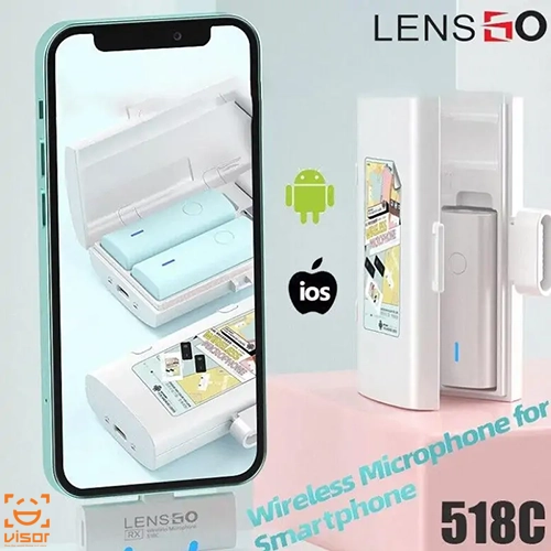 میکروفون بی سیم LENSGO 518C