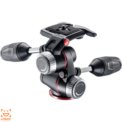 هد مانفروتو Manfrotto XPRO 3-Way, Pan-and-Tilt Head with 200PL-14 Quick Release Plate